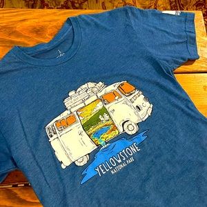 Wild Tribute Yellowstone T-Shirt (Blue)